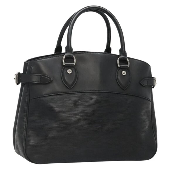 LOUIS VUITTON Epi Passy PM Hand Bag Black - Picture 1 of 16